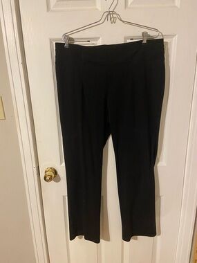 Cato Black Stretch Pull-On Pants